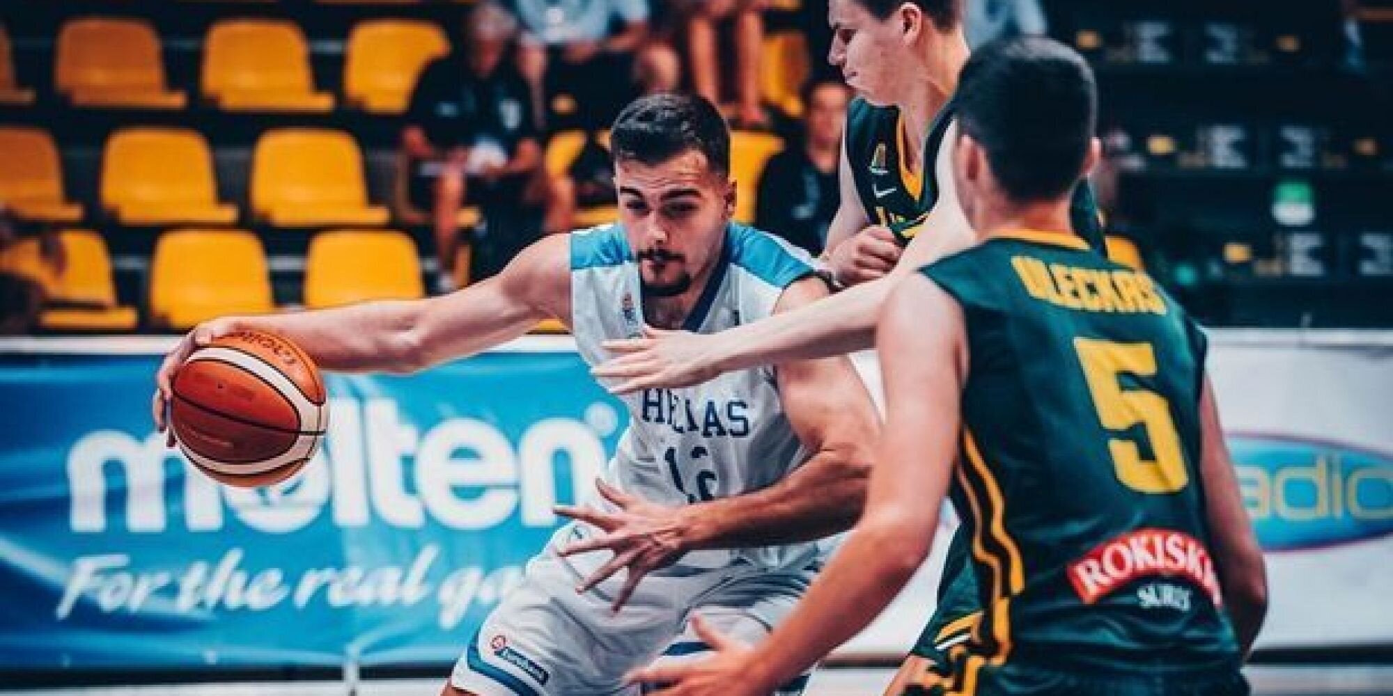 Συντριβή και δεύτερη θέση για την Εθνική Εφήβων