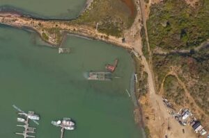 To ναυάγιο του Point San Pablo Yacht Harbor