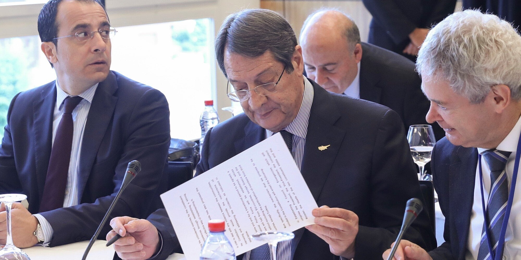 Αναστασιάδης για Κυπριακό: Απαράδεκτες οι δηλώσεις Ακιντζί για δύο κράτη