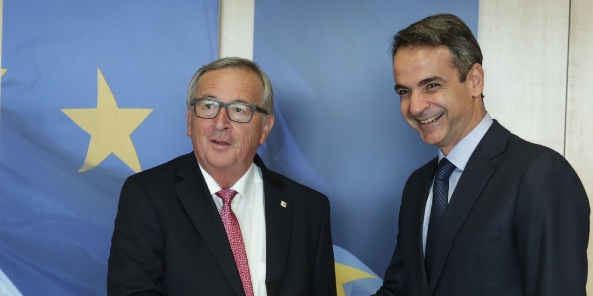 Τετ α τετ Μητσοτάκη – Γιούνκερ στις Βρυξέλλες