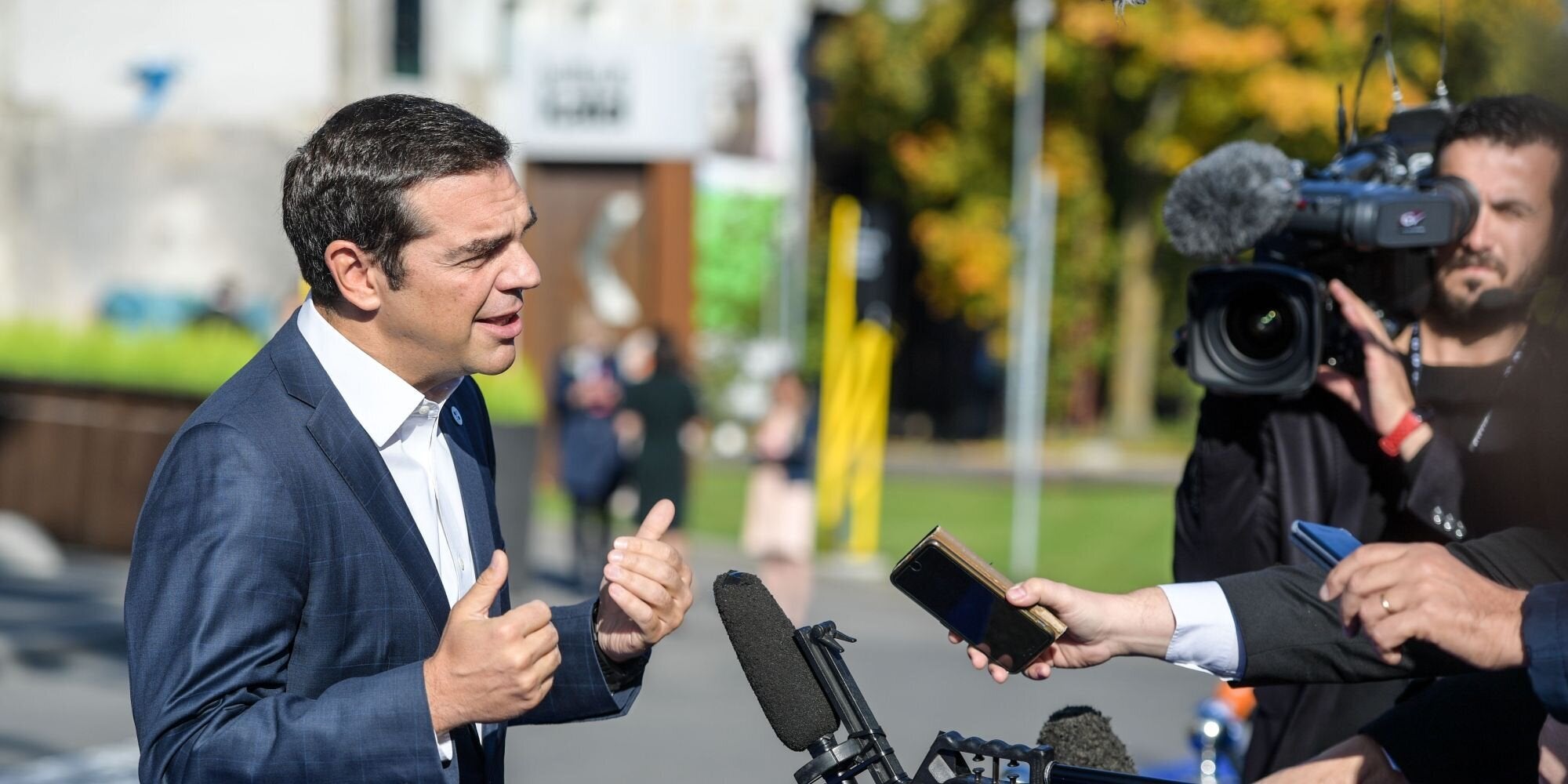 Συνάντηση Τσίπρα με επιχειρηματίες στο Σικάγο