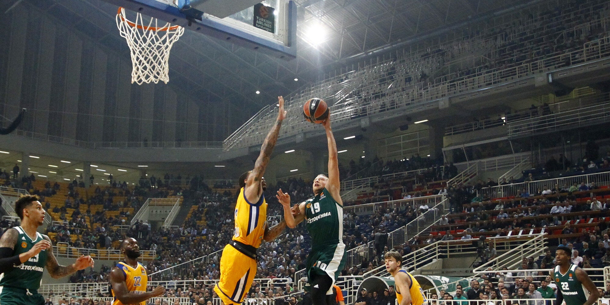Φωτιά και λάβρα ο Παναθηναϊκός, 93-65 τη Χίμκι