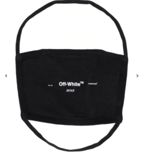 Off-White Logo Print Mask