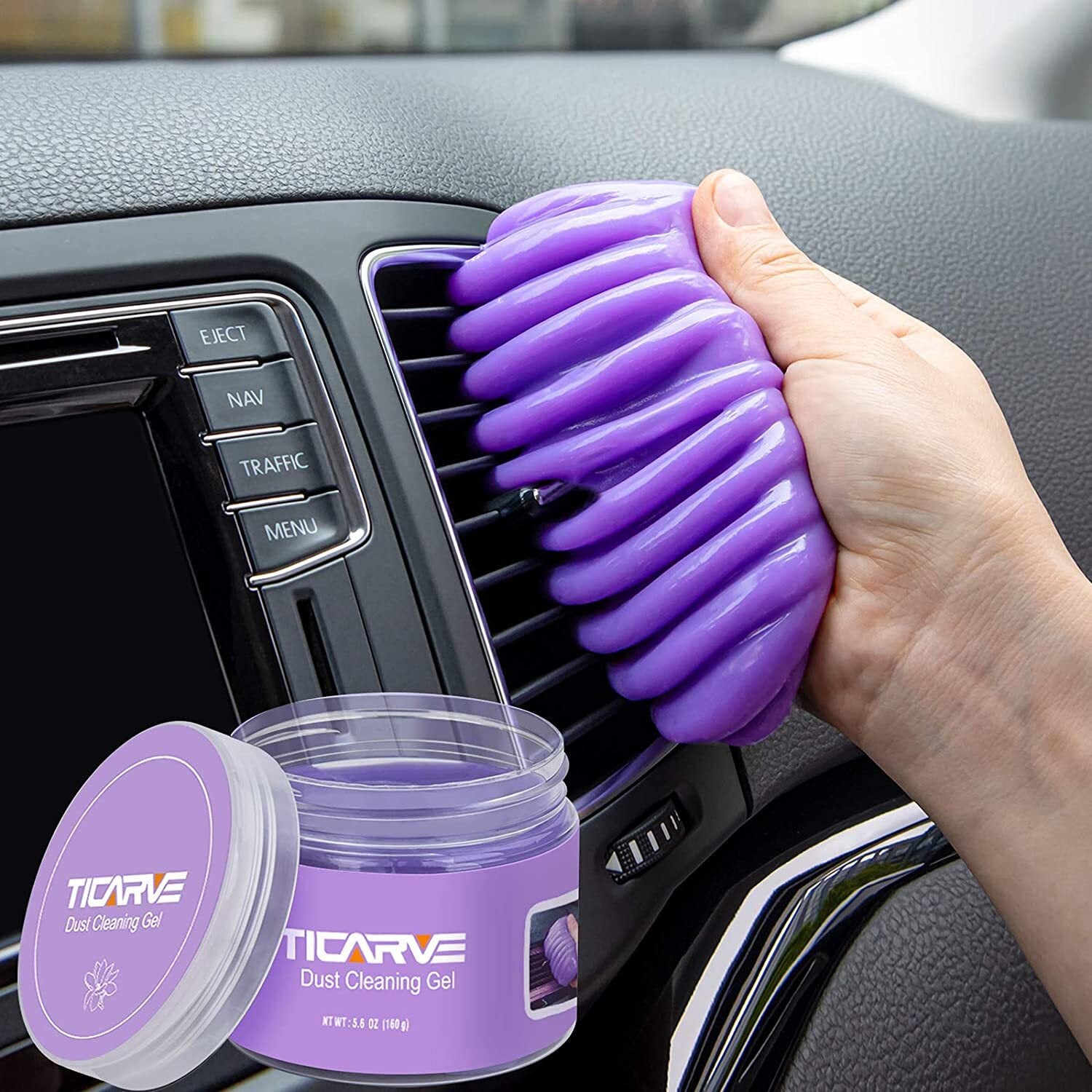 Cleaning gel for your vents and other tough spots