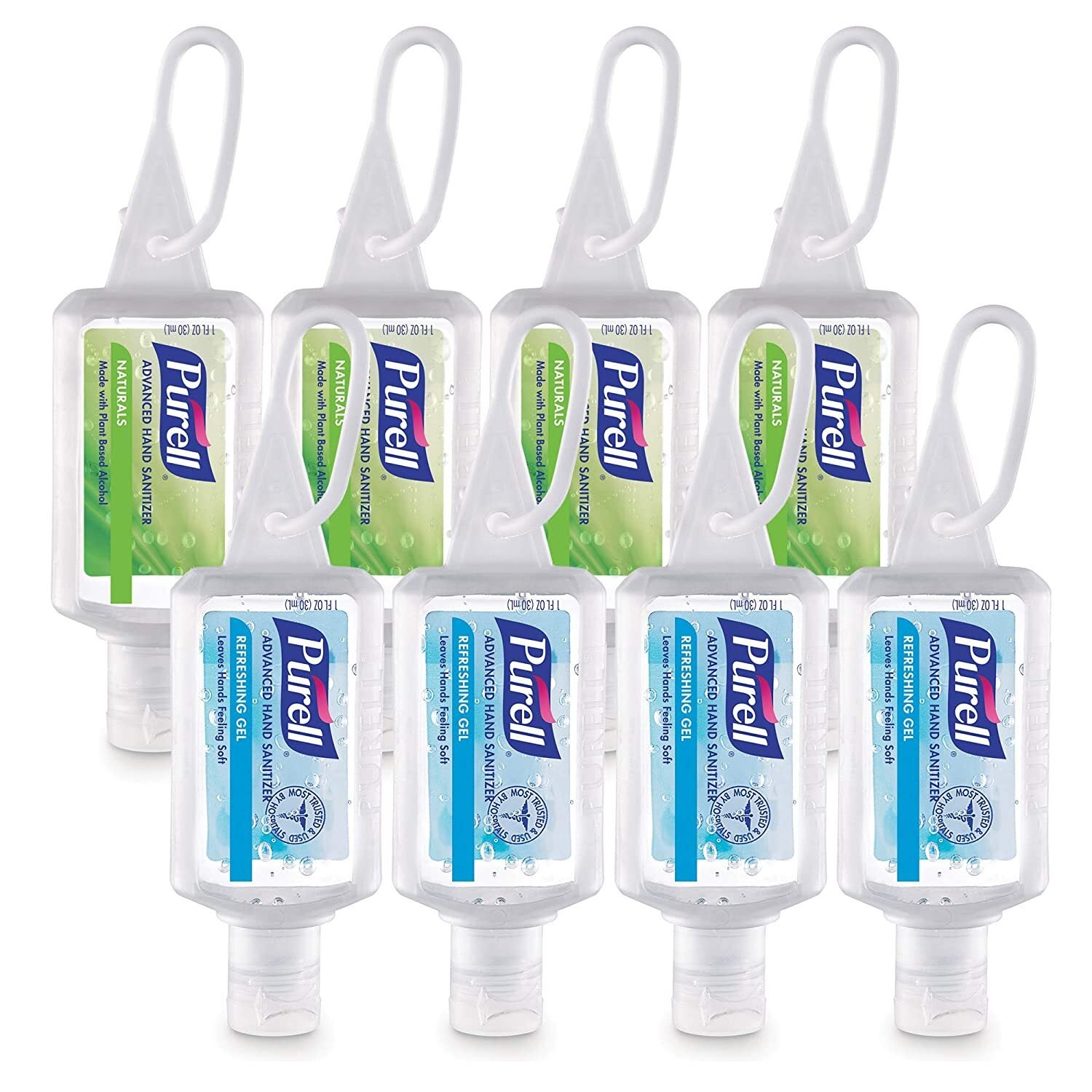 Hand sanitizer that can hook to your keys