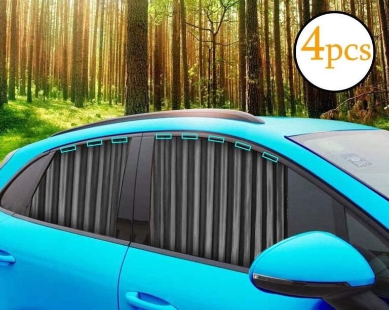 Car window curtains