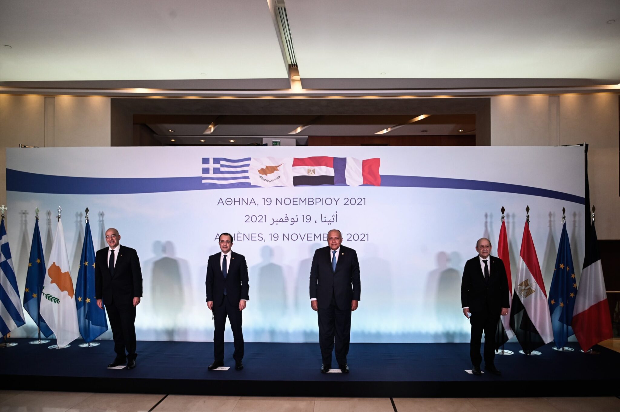 Τετραμερής Ελλάδας- Γαλλίας- Αιγύπτου- Κύπρου: Τι περιλαμβάνει το κοινό ανακοινωθέν