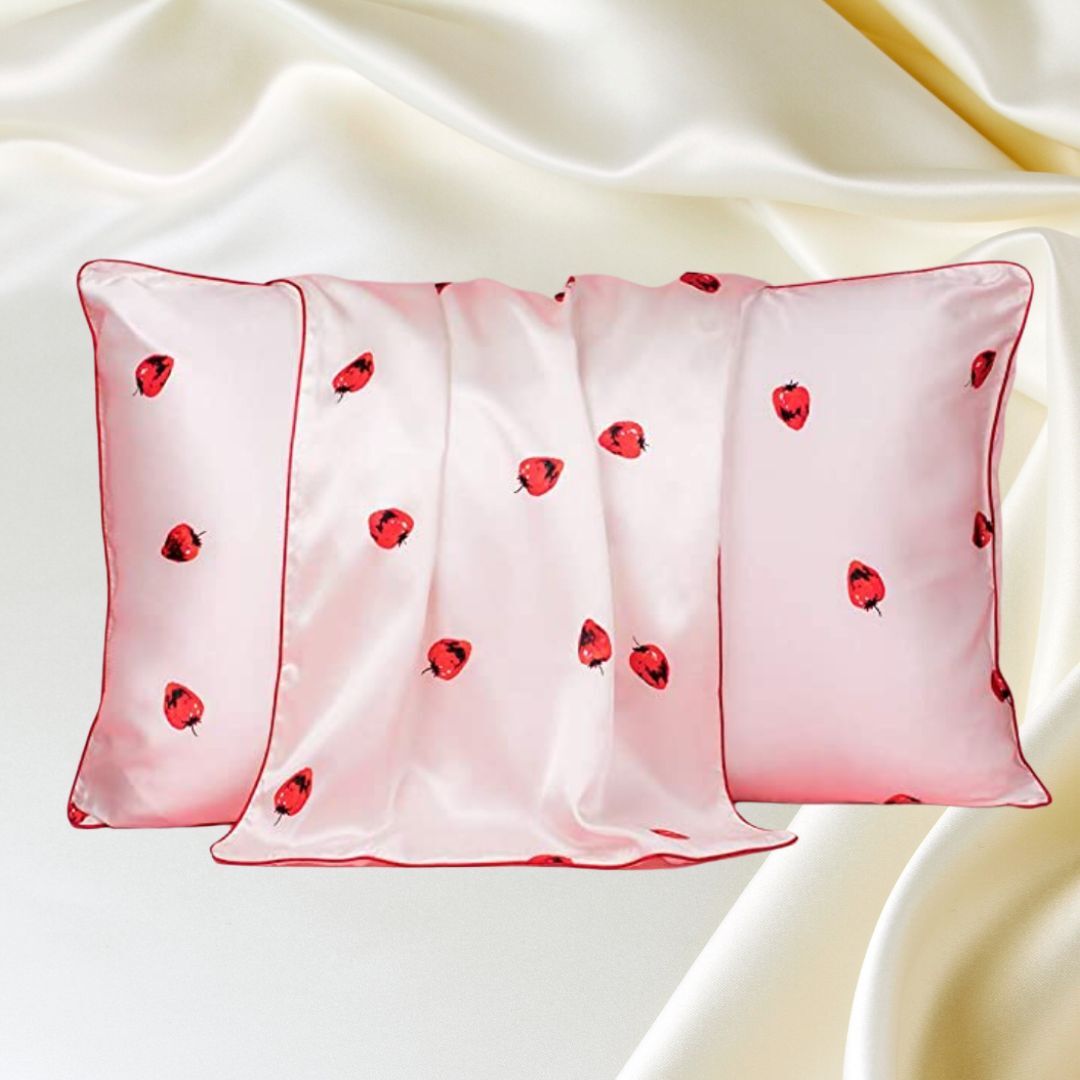 An affordable Mulberry silk case with lyocell backing