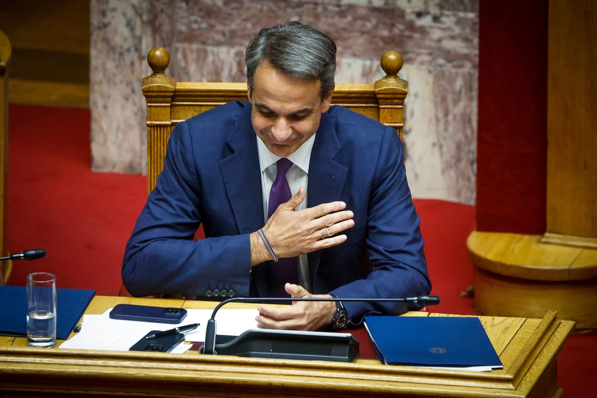 Βουλή: Με 158 ψήφους, η νέα κυβέρνηση της ΝΔ εξασφάλισε τη «δεδηλωμένη»