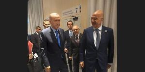 Σύνοδος Κορυφής ΝΑΤΟ: Συναπάντημα Δένδια με Ερντογάν στον διάδρομο