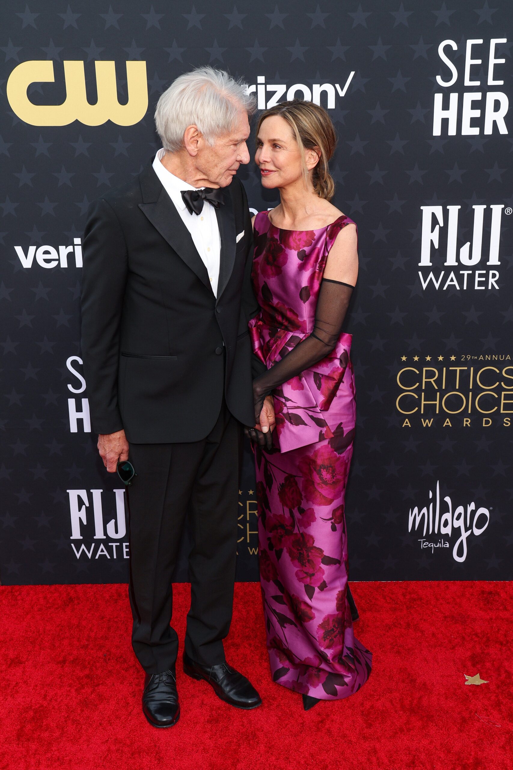Harrison Ford and Calista Flockhart