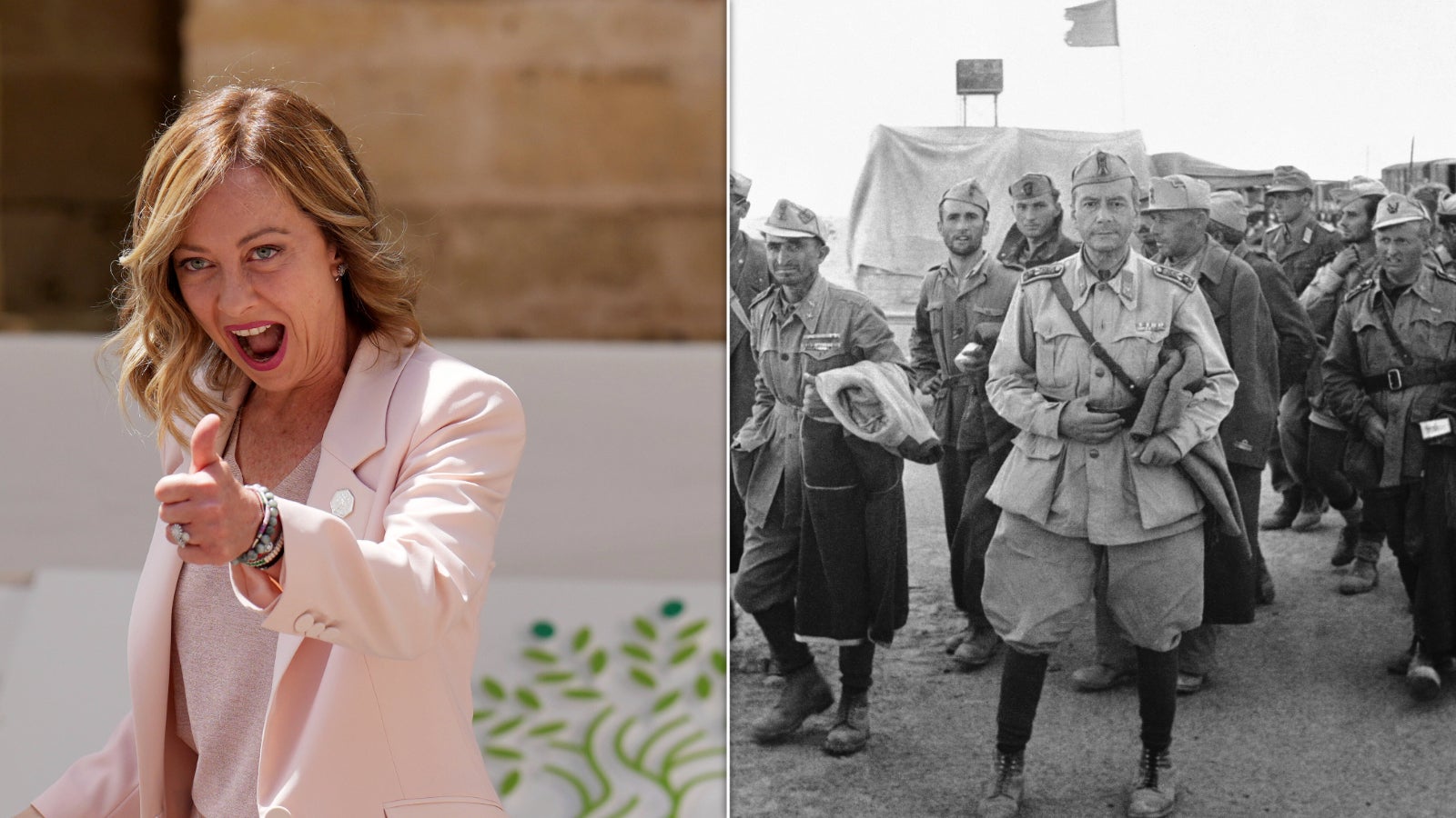 Η κυβέρνηση Μελόνι εκθειάζει τη “θυσία” των στρατευμάτων του φασίστα Μουσολίνι που έπεσαν στο Ελ Αλαμέιν