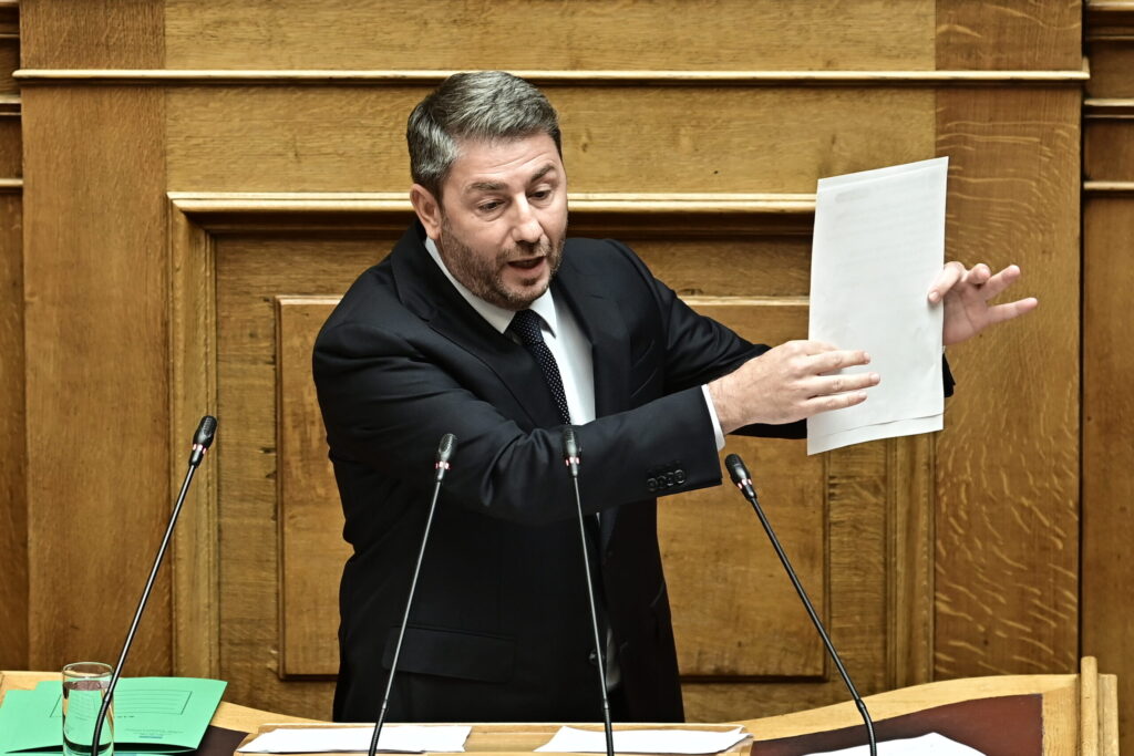 Συζήτηση στην Ολομέλεια της Βουλής επί της προτάσεως που κατέθεσαν εξήντα (60) Βουλευτές της Κοινοβουλευτικής Ομάδας "ΝΕΑ ΔΗΜΟΚΡΑΤΙΑ", για σύσταση Εξεταστικής Επιτροπής "που θα διερευνήσει όλα τα ζητήματα που έχουν ανακύψει σχετικά με τη λειτουργία του Οργανισμού Πληρωμών και Ελέγχου Κοινοτικών Ενισχύσεων Προσανατολισμού και Εγγυήσεων (Ο.Π.Ε.Κ.Ε.Π.Ε), με γνώμονα την ανάδειξη τυχόν ευθυνών και την αποκατάσταση της αξιοπιστίας του συστήματος πληρωμής των αγροτικών ενισχύσεων, ώστε να αποτελεί έναν αξιόπιστο, αποτελεσματικό και δίκαιο μηχανισμό για όλους τους παραγωγούς της χώρας", Τρίτη 29 Ιουλίου 2025. (ΜΙΧΑΛΗΣ ΚΑΡΑΓΙΑΝΝΗΣ/EUROKINISSI)
