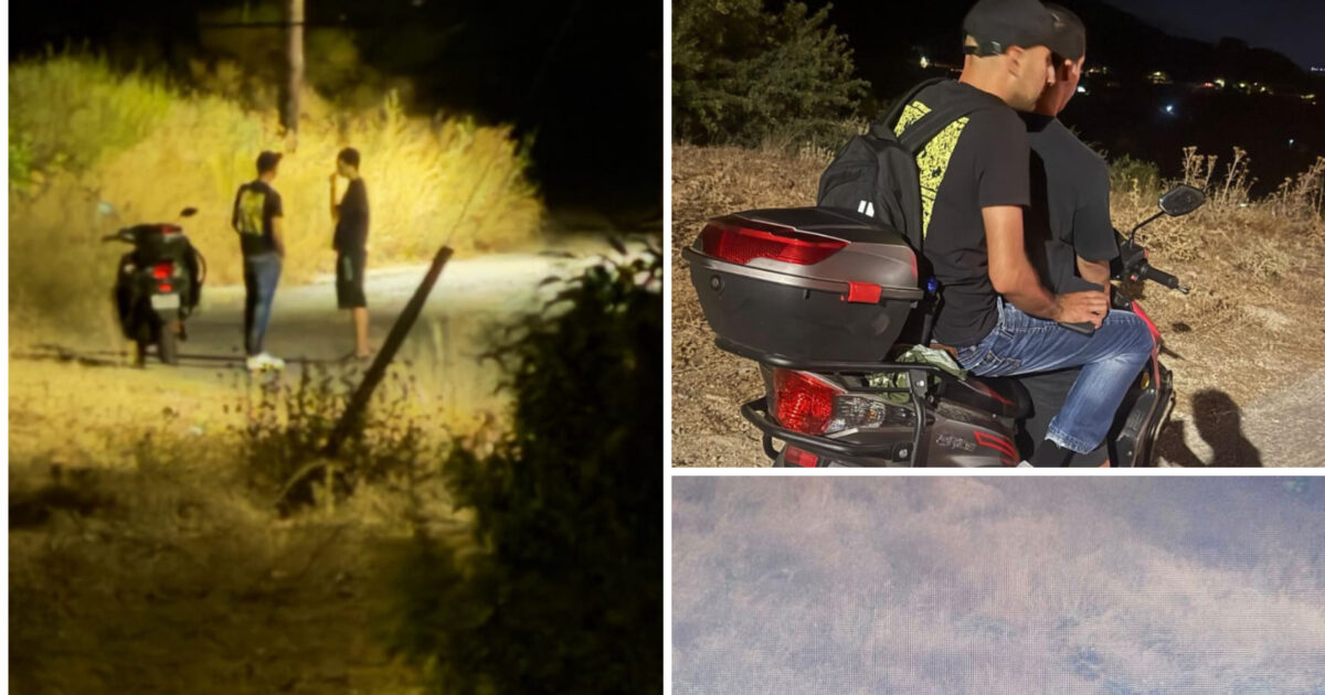 Αχαΐα - Αποκαλυπτικές φωτογραφίες με τους φερόμενους εμπρηστές