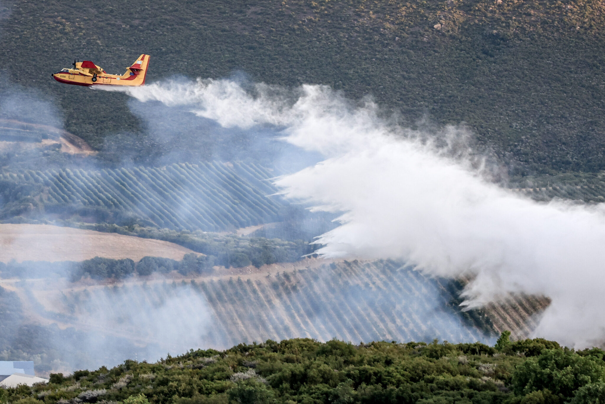 Αρκαδία: Φωτιά κοντά στην Στεμνίτσα, επιχειρούν και εναέρια μέσα