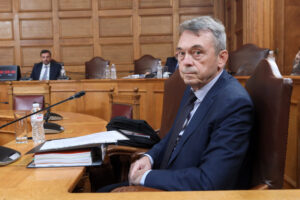 Συνεδρίαση της Εξεταστικής Επιτροπής "Για τη διερεύνηση όλων των ζητημάτων που έχουν ανακύψει σχετικά με τη λειτουργία του Οργανισμού Πληρωμών και Ελέγχου Κοινοτικών Ενισχύσεων Προσανατολισμού και Εγγυήσεων (Ο.Π.Ε.Κ.Ε.Π.Ε), με γνώμονα την ανάδειξη τυχόν ευθυνών και την αποκατάσταση της αξιοπιστίας του συστήματος πληρωμής των αγροτικών ενισχύσεων, ώστε να αποτελεί έναν αξιόπιστο, αποτελεσματικό και δίκαιο μηχανισμό για όλους τους παράγωγους της χώρας", Τρίτη 7 Οκτωβρίου 2025. (ΓΙΑΝΝΗΣ ΠΑΝΑΓΟΠΟΥΛΟΣ/EUROKINISSI)