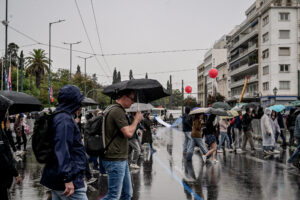 Βροχερός καιρός - Φωτογραφία Αρχείου