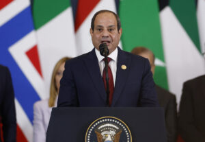 O Πρόεδρος της Αιγύπτου Αbdel Fattah el-Sisi