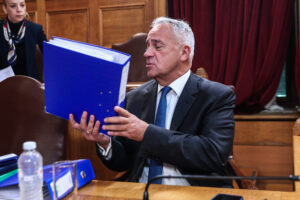 Συνεδρίαση της Εξεταστικής Επιτροπής "Για τη διερεύνηση όλων των ζητημάτων που έχουν ανακύψει σχετικά με τη λειτουργία του Οργανισμού Πληρωμών και Ελέγχου Κοινοτικών Ενισχύσεων Προσανατολισμού και Εγγυήσεων (Ο.Π.Ε.Κ.Ε.Π.Ε), με γνώμονα την ανάδειξη τυχόν ευθυνών και την αποκατάσταση της αξιοπιστίας του συστήματος πληρωμής των αγροτικών ενισχύσεων, ώστε να αποτελεί έναν αξιόπιστο, αποτελεσματικό και δίκαιο μηχανισμό για όλους τους παράγωγους της χώρας", Παρασκευή 7 Νοεμβρίου 2025. (ΓΙΑΝΝΗΣ ΠΑΝΑΓΟΠΟΥΛΟΣ/EUROKINISSI)