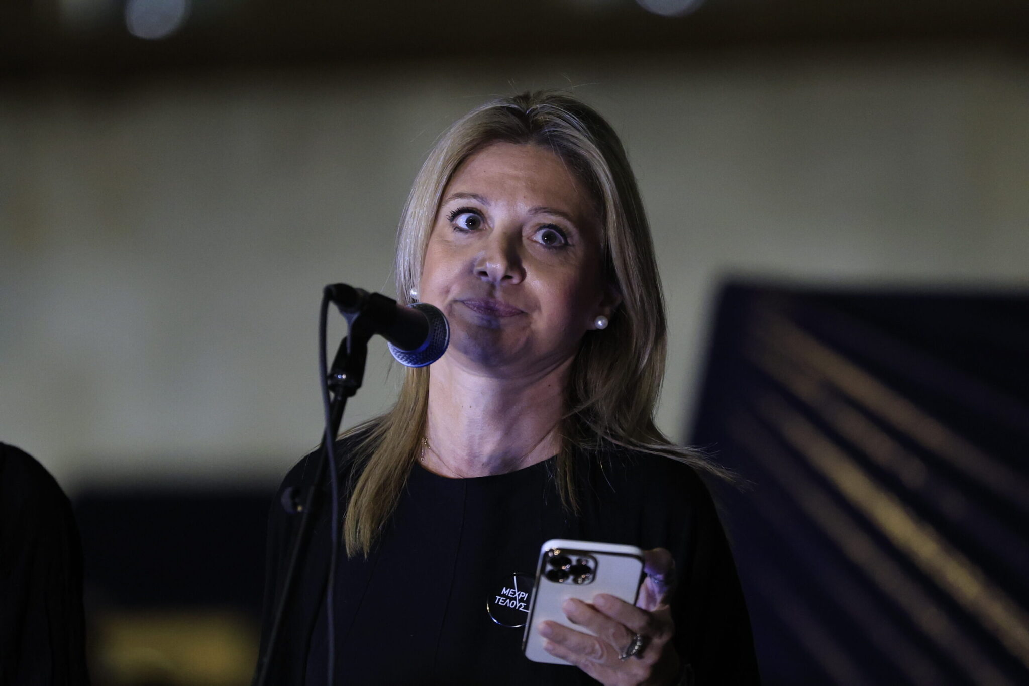 Μαρία Καρυστιανού: Διαψεύδει ότι ίδρυσε το κόμμα «Κύμα» – «Δόλια προσπάθεια διασποράς ψευδών ειδήσεων»