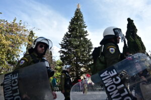 Μαθητική - φοιτητική πορεία στην Αθήνα, για την επέτειο των 17 χρόνων από την δολοφονία του Αλέξη Γρηγορόπουλου. Σάββατο 6 Δεκεμβρίου 2025 (ΚΩΣΤΑΣ ΤΖΟΥΜΑΣ/EUROKINISSI)