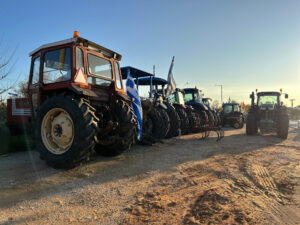 Αγροτικά μπλόκα της Θράκης, σε Κήπους Έβρου, Κομοτηνή και Ξάνθη - Πηγή: EUROKINISSI