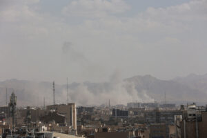 Εικόνα από το χτύπημα στην Τεχεράνη/Majid Asgaripour/WANA (West Asia News Agency) via REUTERS