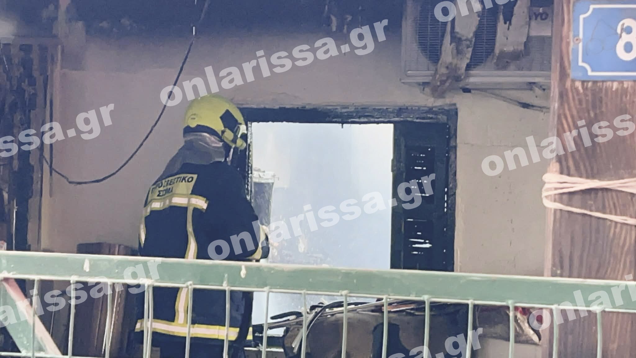 Τραγωδία στη Λάρισα: Νεκρή γυναίκα μετά από πυρκαγιά στο σπίτι της (εικόνες – βίντεο)