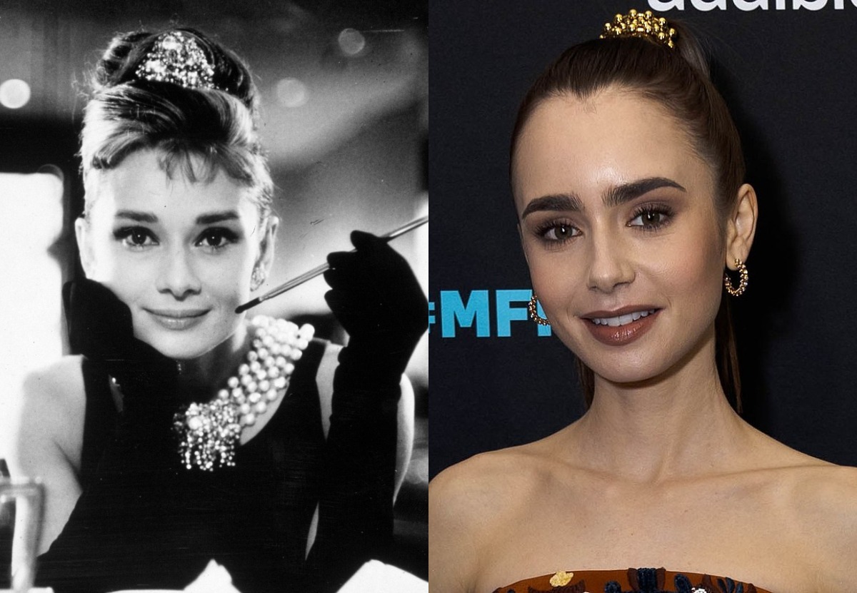 Η Λίλι Κόλινς ως Όντρεϊ Χέπμπορν – Στα παρασκήνια της θρυλικής ταινίας «Breakfast at Tiffany’s»