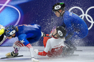 Reuters/Η 25χρονη Kamila Sellier την ώρα του ατυχήματος.