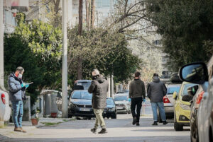 EUROKINISSI - Το σημείο που δολοφονήθηκε ο 19χρονος οπαδός του ΠΑΟΚ στην Καλαμαριά