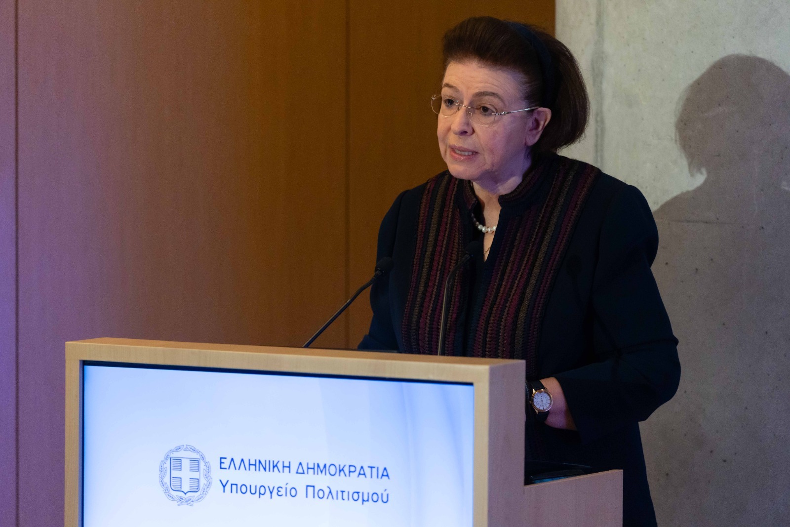 Μενδώνη: Εθνική Στρατηγική για την προστασία της πολιτιστικής κληρονομιάς από την κλιματική αλλαγή