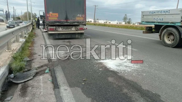 Ρέθυμνο: Έπεσε με το φορτηγό σε τοίχο και ανασύρθηκε νεκρός – Πιθανό έμφραγμα πίσω από το θανατηφόρο τροχαίο (Εικόνες)