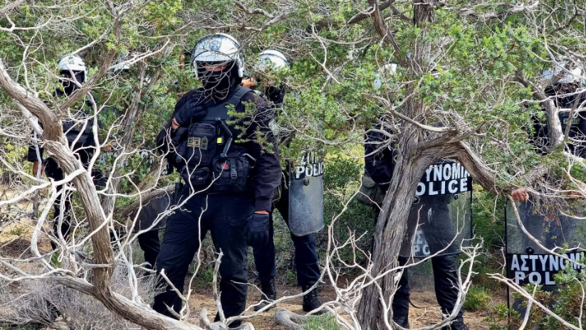 Τα ΜΑΤ για πρώτη φορά στη Γαύδο: «Το νησί δεν είναι πεδίο αυθαιρεσίας» – Η ανακοίνωση του δήμου