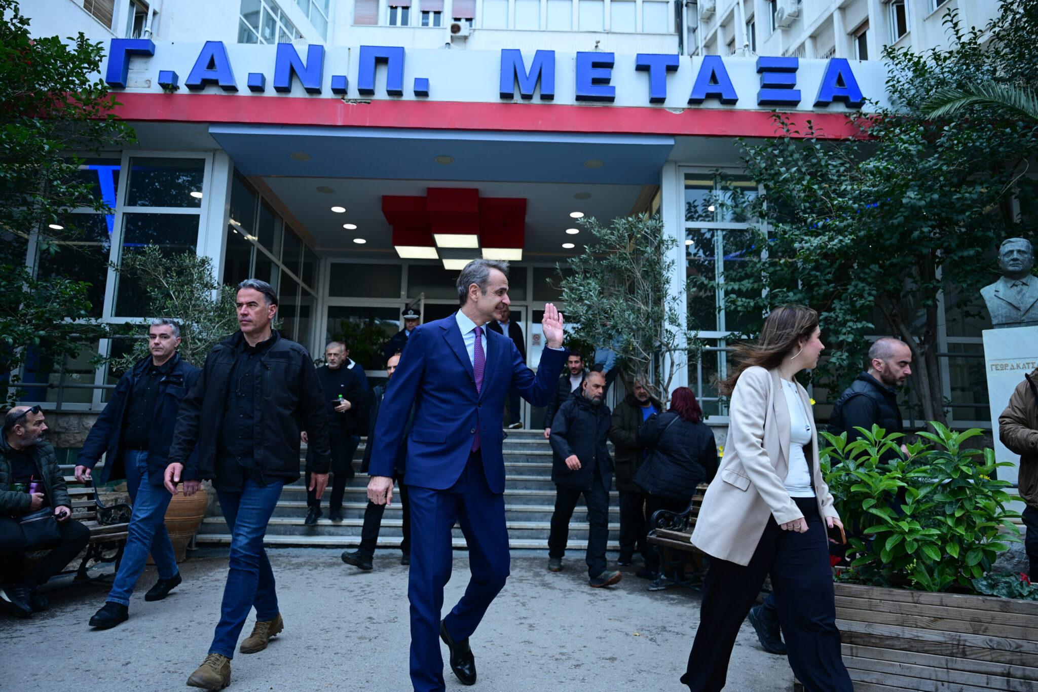 Κυριάκος Μητσοτάκης στην υπογραφή μνημονίου για την ανακαίνιση του ΓΑΝΠ «Μεταξά»: Θα γίνει ένα ολοκαίνουργιο, υπερσύγχρονο νοσοκομείο