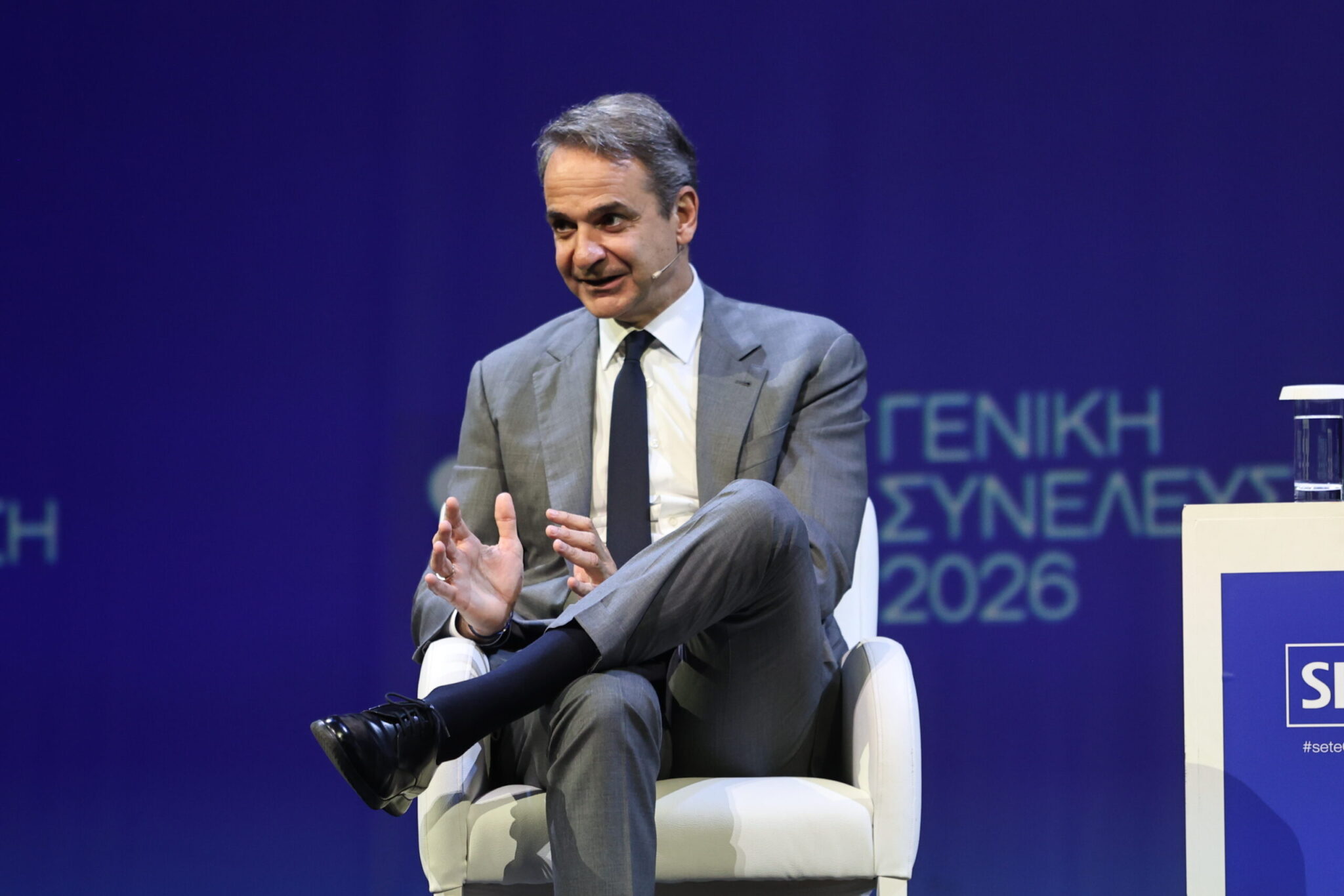 Μητσοτάκης στη Γενική Συνέλευση του ΣΕΤΕ: Η κρίση στην Μ. Ανατολή δημιουργεί κάποιες παραπάνω ευκαιρίες για τον ελληνικό τουρισμό