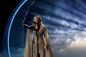 Reuters/ Η Delta Goodrem στη σκηνή της Eurovision