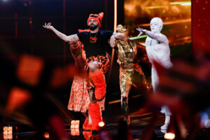 Reuters/Ο Akylas στη σκηνή της Eurovision
