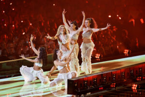 Reuters/Η Antigoni στη σκηνή της Eurovision