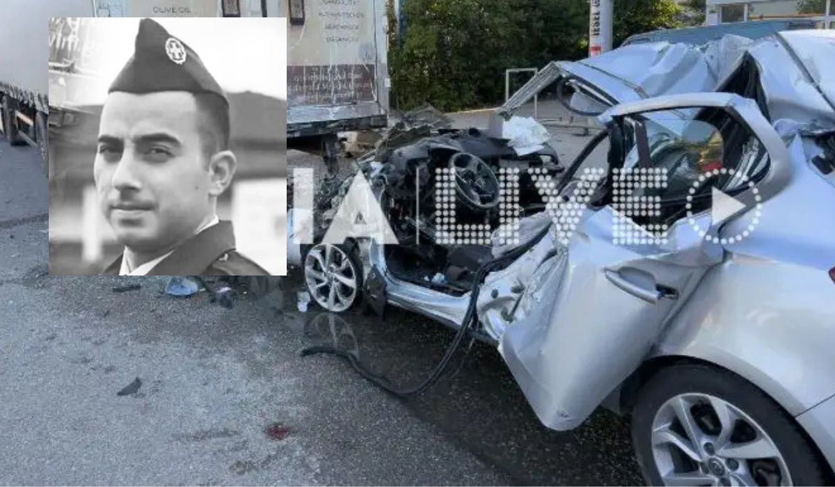 Ζαχάρω: 29χρονος ΕΠΟΠ ο οδηγός που «καρφώθηκε» σε νταλίκα – Είχε πάει να δει την οικογένειά του και επέστρεφε στην υπηρεσία του (Βίντεο)