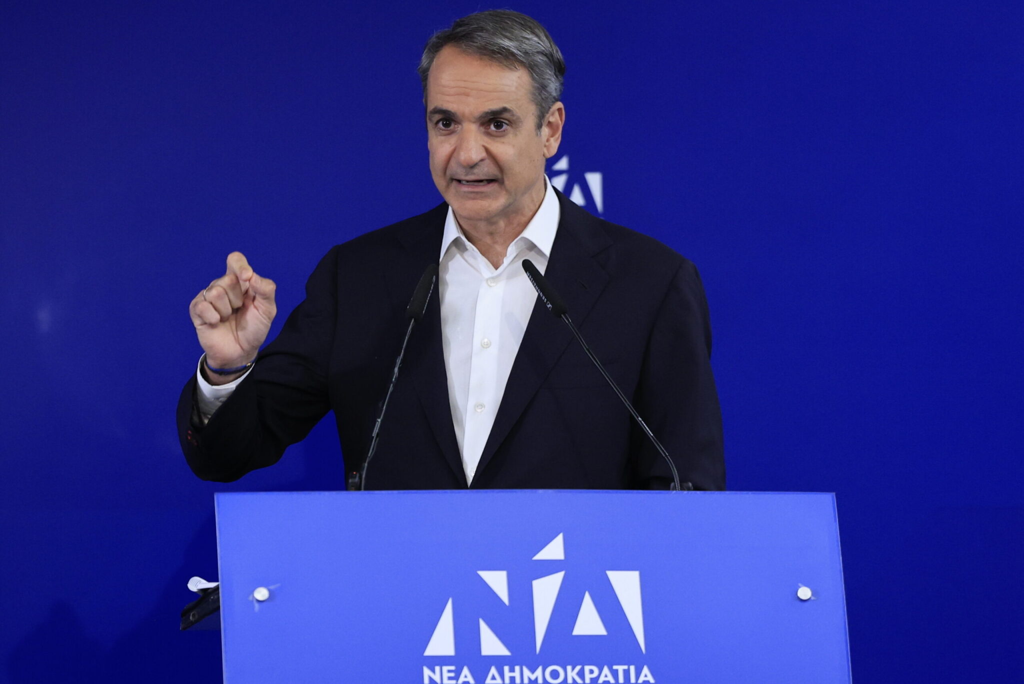 Μητσοτάκης: Η ΝΔ δεν χάνει ποτέ ούτε την ψυχή της, ούτε τον βηματισμό της – Η τσέπη του πολίτη κορυφαία προτεραιότητα – Ο θίασος της αντιπολίτευσης θέλει να εξαντλήσει την Ελλάδα- Στόχος μας η αυτοδυναμία την πρώτη Κυριακή