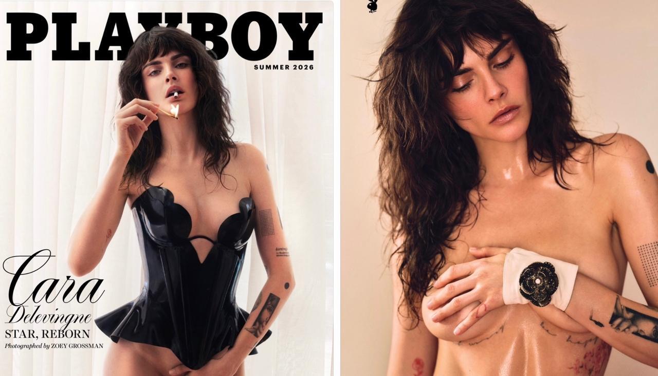 Η Κάρα Ντελεβίν στο εξώφυλλο του Playboy: «Εγώ και το αιδοίο μου έχουμε πολύ καλή σχέση τώρα» (βίντεο)