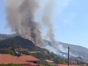 Φωτιά στην Κεφαλονιά