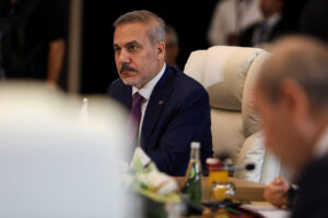 Ο Τούρκος υπουργός Εξωτερικών, Χακάν Φιντάν - Πηγή: Reuters