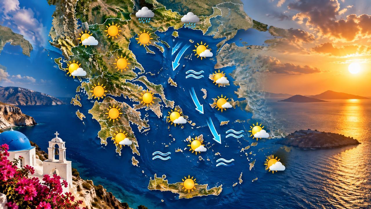 Καιρός: Καλοκαίρι ξανά με 36άρια το Σάββατο – Ακόμη και 39°C την Κυριακή, αλλαγή από Τρίτη