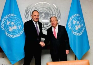 Γεραπετρίτης από τη Νέα Υόρκη: «Οι θαλάσσιες ζώνες δεν είναι πεδίο πλειστηριασμού» – Αυστηρό μήνυμα στην Τουρκία για το παζάρι που επιχειρεί με την Αίγυπτο για την ΑΟΖ
