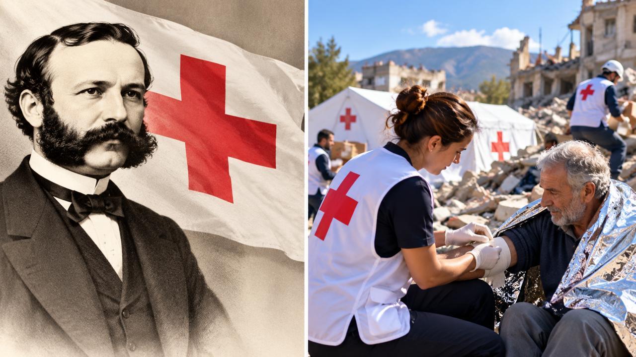 Σαν σήμερα 29 Οκτωβρίου 1863 ξεκίνησε ο  Ερυθρός Σταυρός: Από το Σολφερίνο του 1859 σε μια παγκόσμια δύναμη ανθρωπισμού