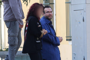 Στα δικαστήρια της πρώην σχολής ευελπίδων οδηγήθηκαν οι συλληφθέντες που κατηγορούνται για κακουργηματικές πράξεις σε βάρος του δημοσίου, προκειμένου να απολογηθούν Κυριακή 11 Οκτωβρίου 2026(ΓΙΑΝΝΗΣ ΠΑΝΑΓΟΠΟΥΛΟΣ/EUROKINISSI)