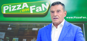 Ο Κωνσταντίνος Αντάρας της Pizza Fan