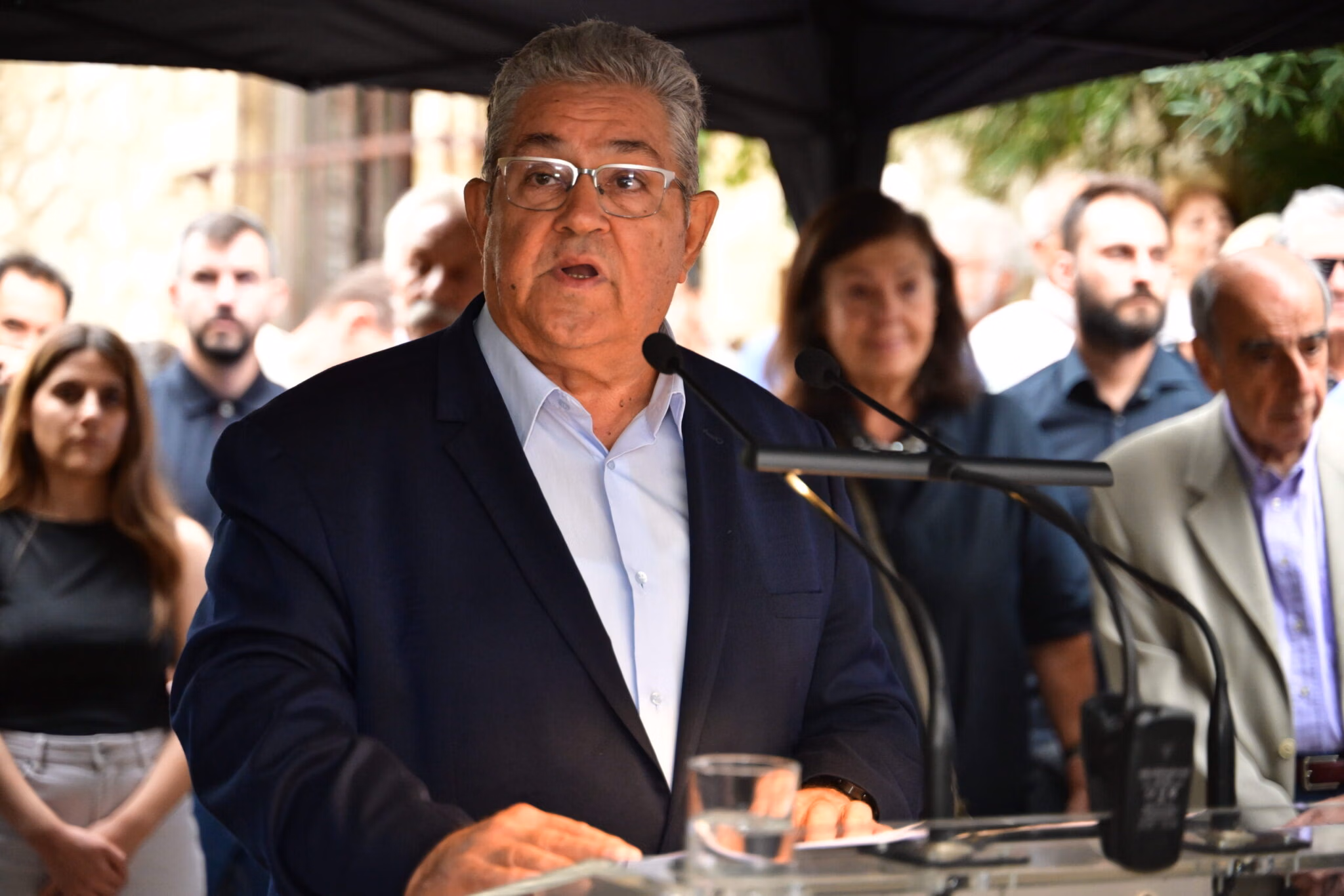 Σπύρος Χαλβατζής: Το τελευταίο αντίο στο ιστορικό στέλεχος του ΚΚΕ (εικόνες) 17 7087372